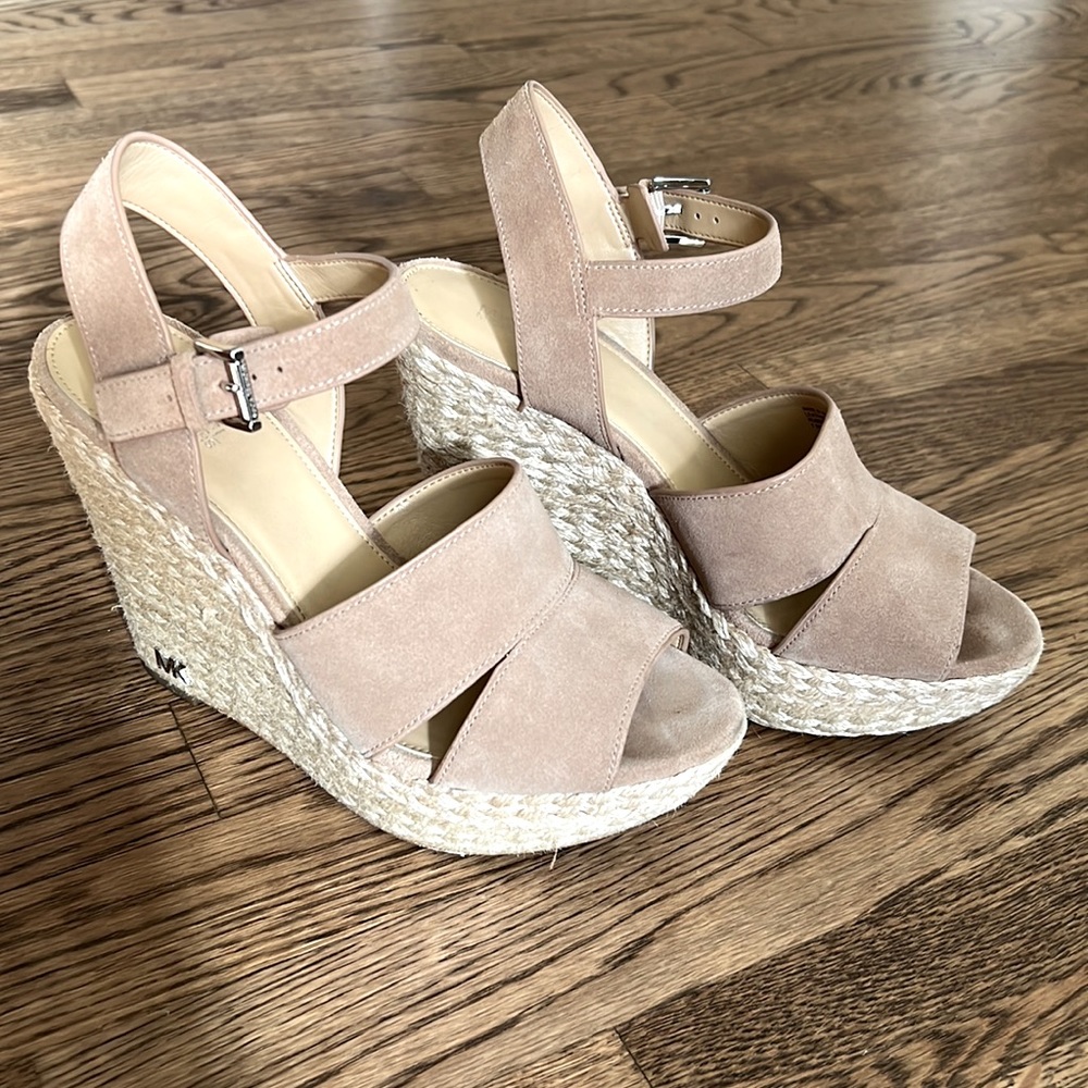 Michael Kors espadrille wedges